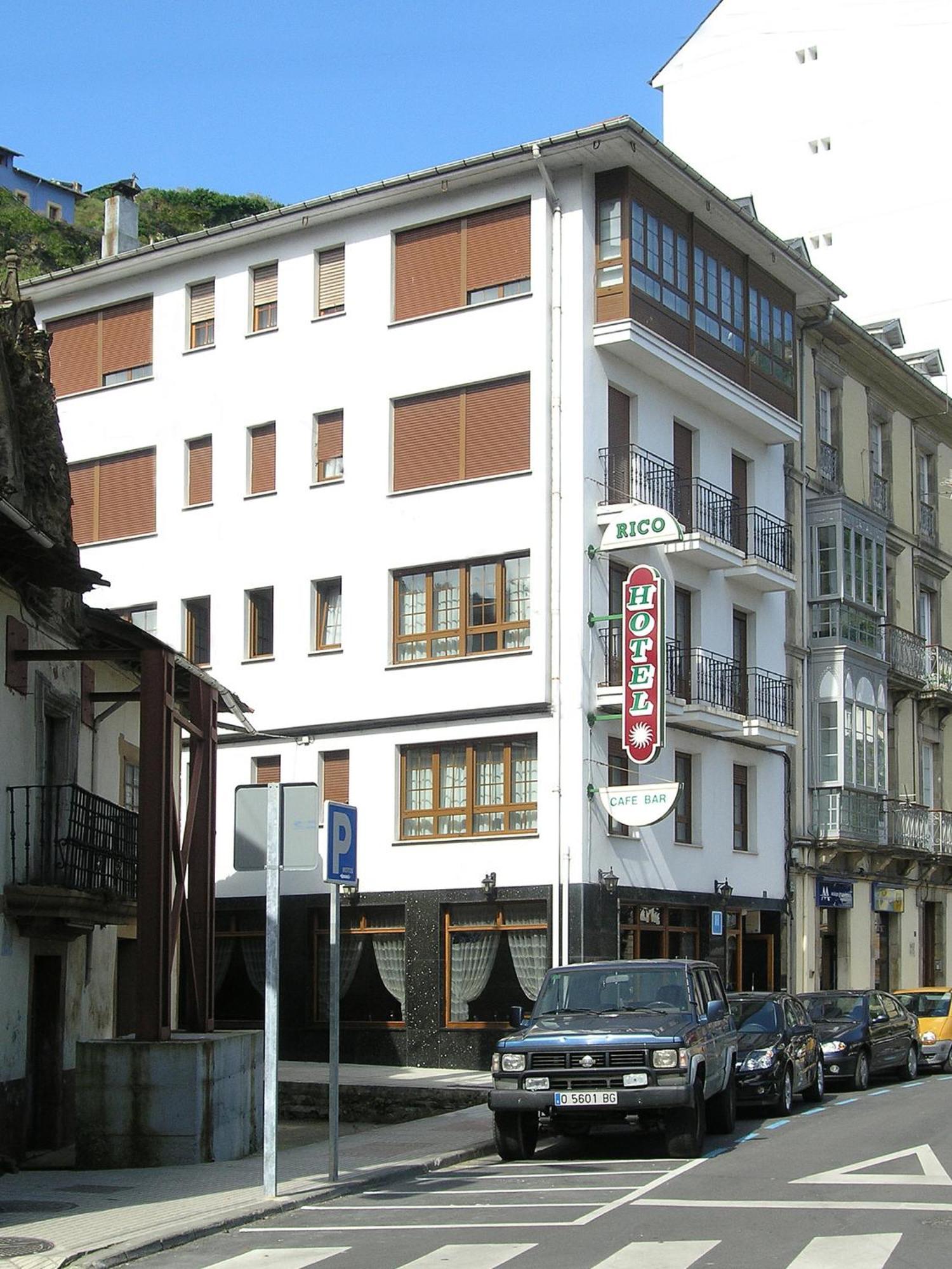 Hotel Rico Luarca Buitenkant foto